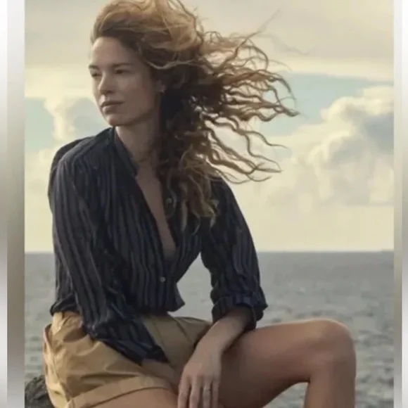 Doen Oakley Top in Sorrento Stripe - Picture 9 of 12